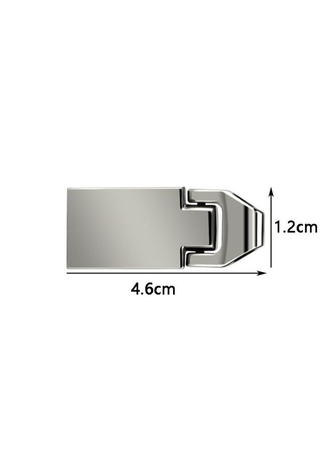 BURAQ It02 High-Speed USB 2.0 Chain Buckle Metal USB Flash Drives, Capacity: 16 GB(White)  - Image 3