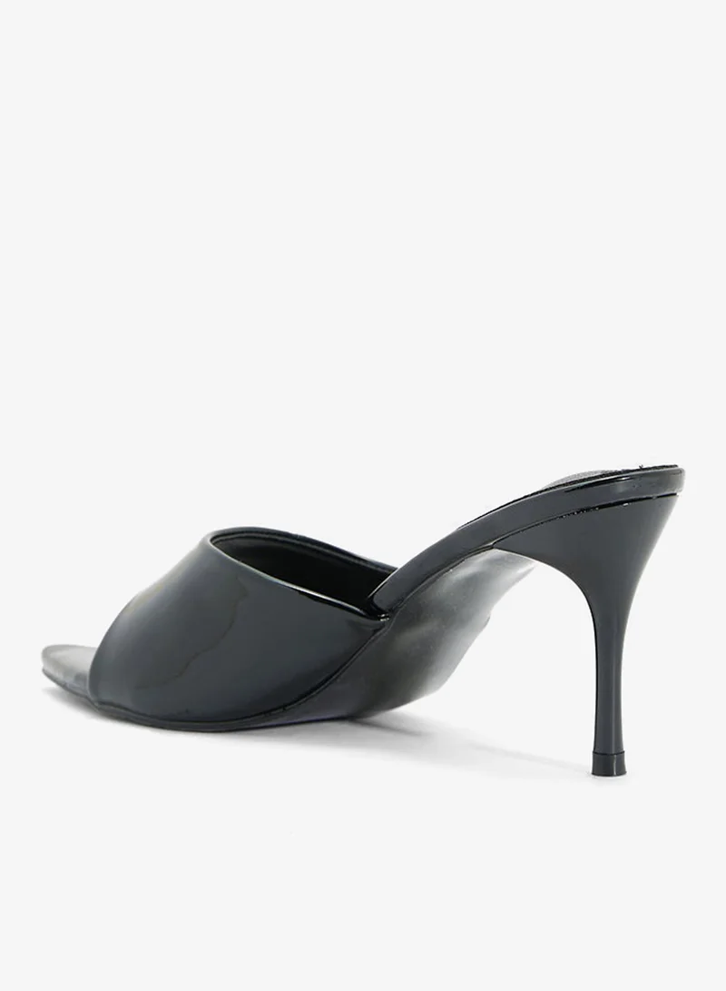 Ginger Pointed Heeled Mule
