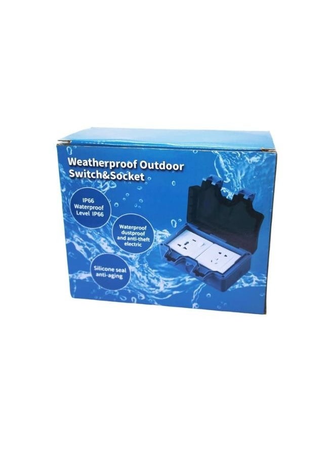 Weatherproof IP66 Outdoor Switch Sockets Cover, Double Gang. - pzsku/ZB404077D6F47492CB26DZ/45/_/1711611040/86fc062a-b30a-4caf-9f93-e92b8ee19c93