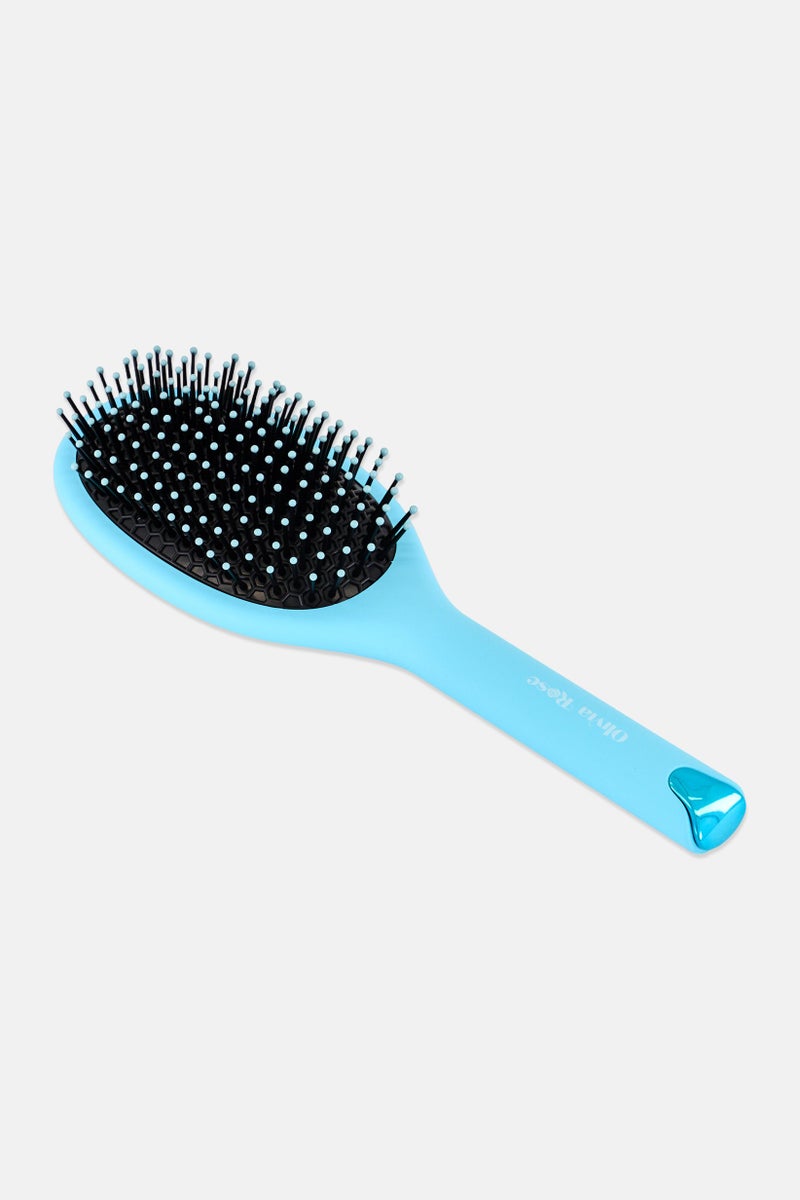 Olivia Rose Oval Hair Brush, Turqouise - Image 2