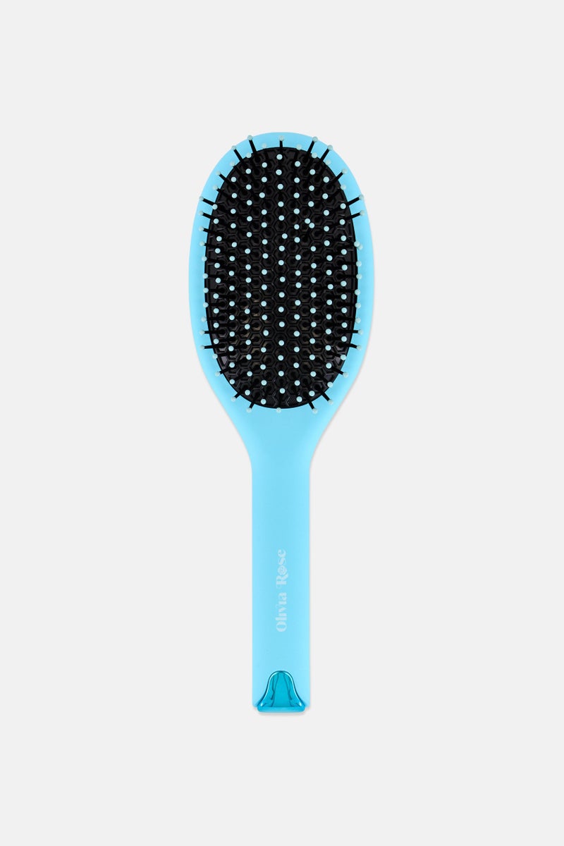 Olivia Rose Oval Hair Brush, Turqouise - Image 3