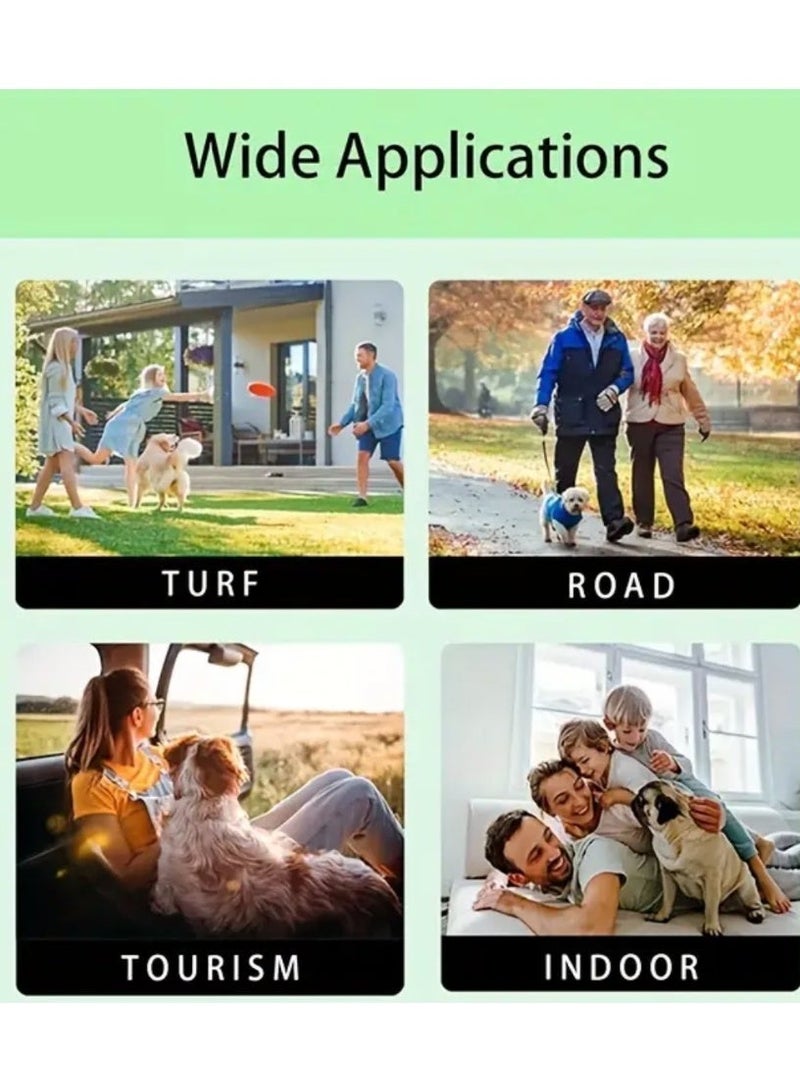 كلين ويف ٧٥ حبه - أكياس فضلات الكلاب الخضراء المانعة للتسرب (5 لفات) – أكياس قوية بطباعة مخالب، سهلة القطع، تتحمل حتى 2 كجم لتنظيف مثالي أثناء المشي - Image 4