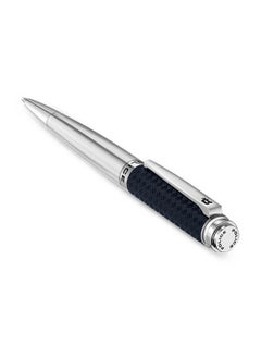 POLICE Rovio.2 Blue And Silver With Stainless Steel Trims Medium Drill Point Gents Pen 140mm - PERGR0001602  - Image 5