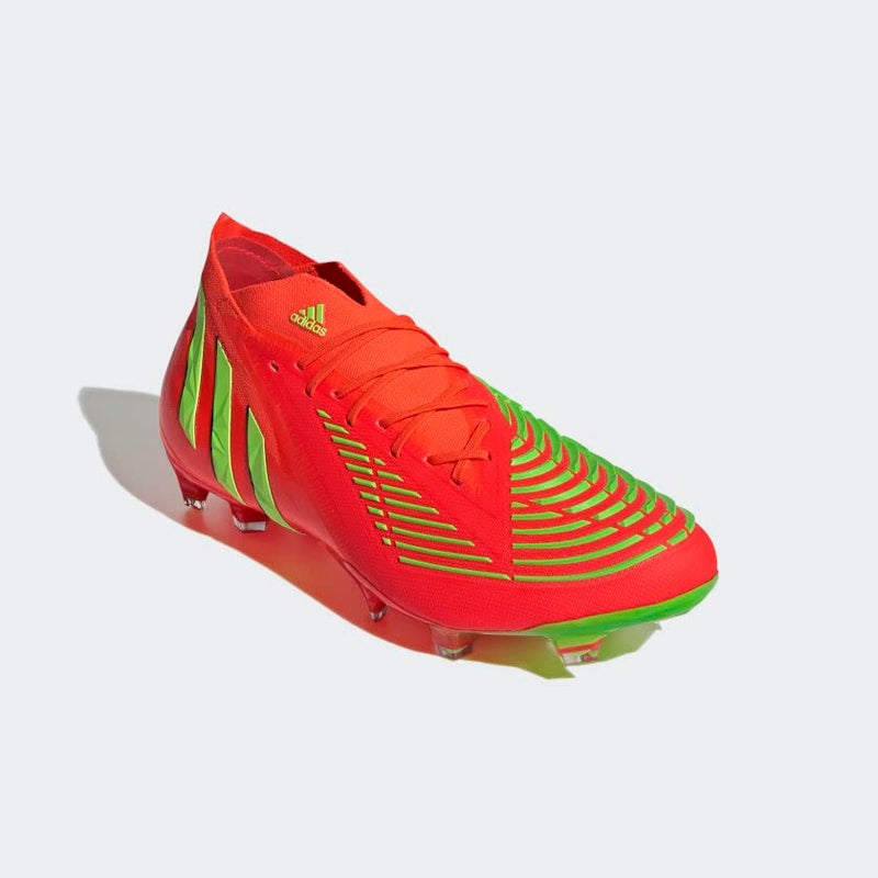 adidas Unisex Predator Accuracy.3 Firm Ground Soccer Shoe, Black/White/Team Shock Pink (Laceless), 4 US Men - Image 4