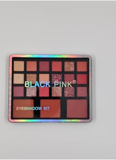 Black Pink Black Bink Eye Shadow Set 18 Colors + 3 Color Highlighter  - Image 4