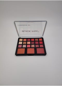 Black Pink Black Bink Eye Shadow Set 18 Colors + 3 Color Highlighter  - Image 1