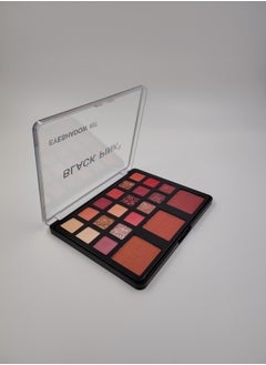 Black Pink Black Bink Eye Shadow Set 18 Colors + 3 Color Highlighter  - Image 2