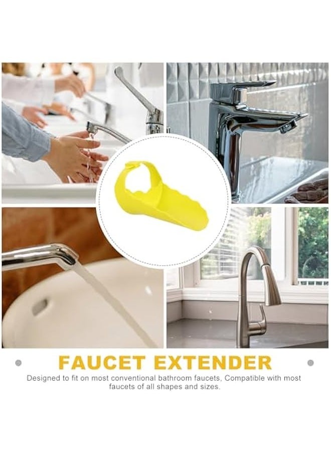 Generic 2 pcs Faucet Extenders Toddlers Kids Sink Handle Extenders Hand Washing Aid Baby Bathroom Water Spout Helper  - Image 2