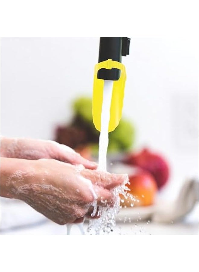 Generic 2 pcs Faucet Extenders Toddlers Kids Sink Handle Extenders Hand Washing Aid Baby Bathroom Water Spout Helper  - Image 3