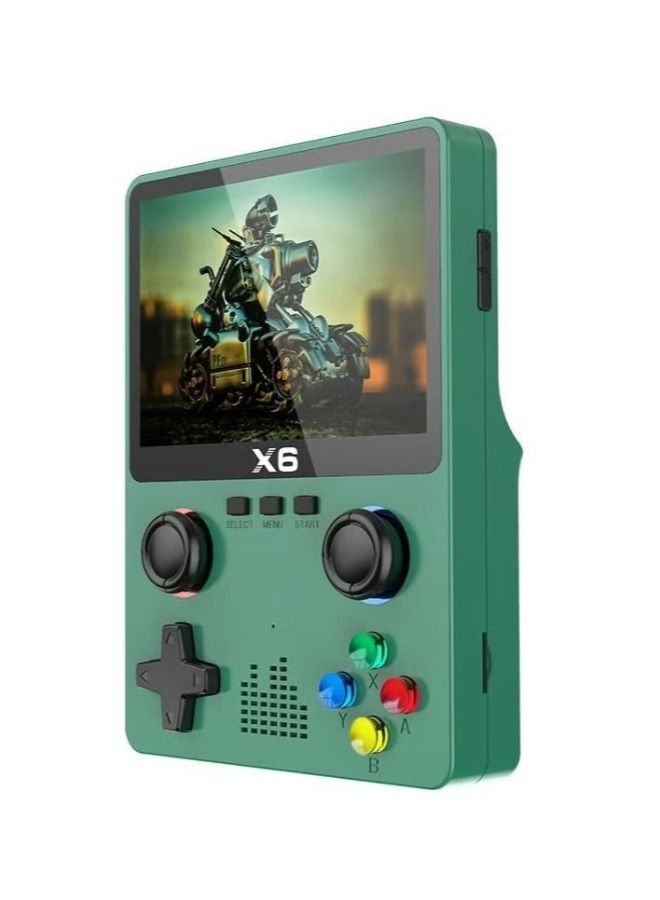 Handheld game console, retro game console that supports TV output, built-in 32GB classic games (10000+), 3.5-inch OCA IPS screen, dual 3D joystick - Image 1