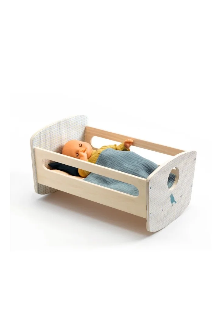 DJECO Pomea Rocking Bed Blue Night