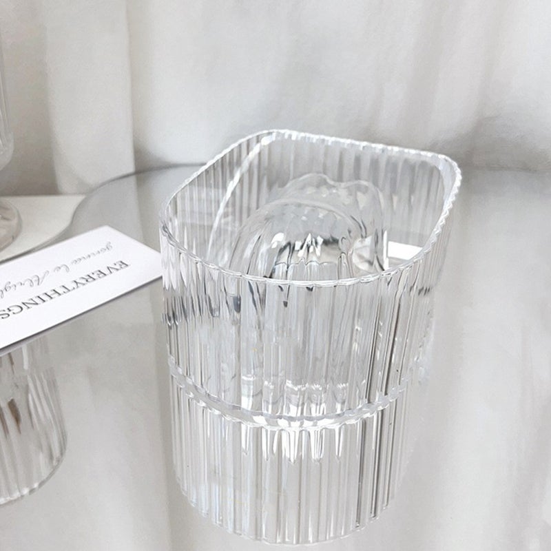 Nail Soaking Bowl: White Transparent Premium Material, Elegant Stylish Design - Softens Cuticles, Accelerates Softening Process Gel Polish Remover Bowl for Home Manicure And Nail Salon Use - Image 4