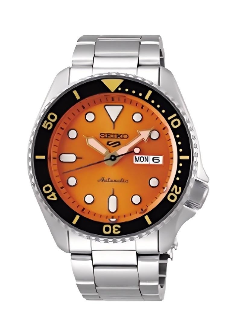 Seiko 5 Round Shape Stainless Steel Analog Wrist Watch 43 mm -  SRPD59K1 - Image 1