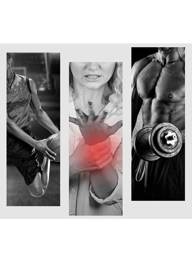 2 Pcs Wrist Brace for Women and Men, Adjustable Wrist Wraps for Fitness Weightlifting, Tendonitis, Carpal Tunnel Arthritis, Comfortable and Highly Elastic for Relief Wrist Pain, Black - Image 2