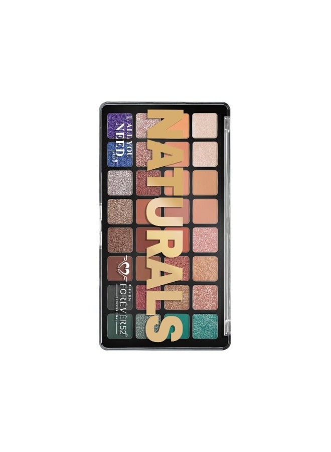 Daily Life Forever52 Naturals The All You Need 32 Shades Eyeshadow Palette| Highly Pigmented and Blendable | Multicolor | Matte and Shimmer Finish (Autumn Amour-01,48g) - Image 2