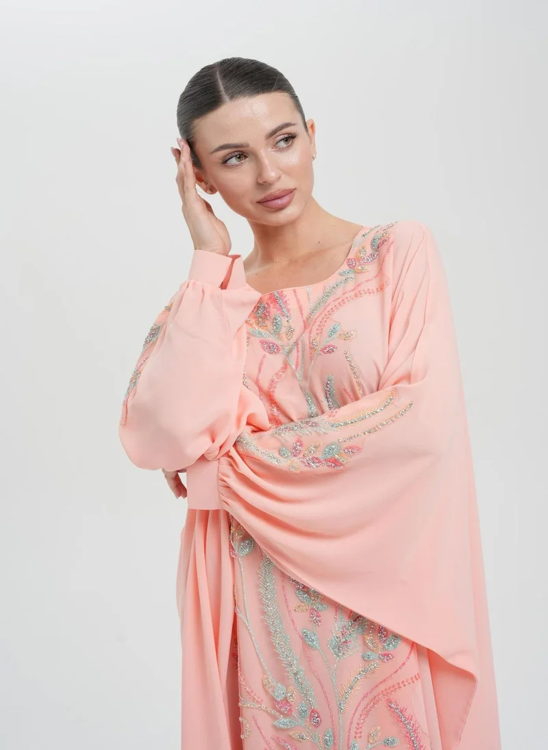 Meem by Mariyah  Embellished kaftaan for Women | Best Price UAE