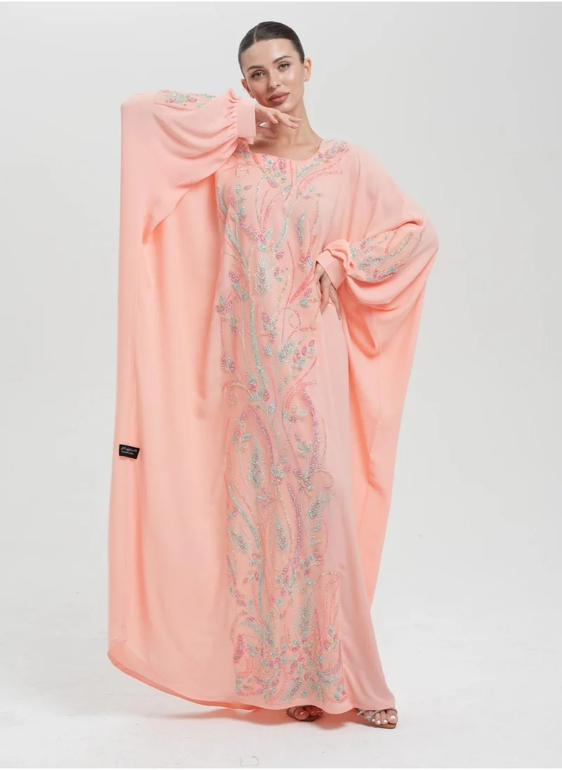 Meem by Mariyah  Embellished kaftaan for Women | Best Price UAE