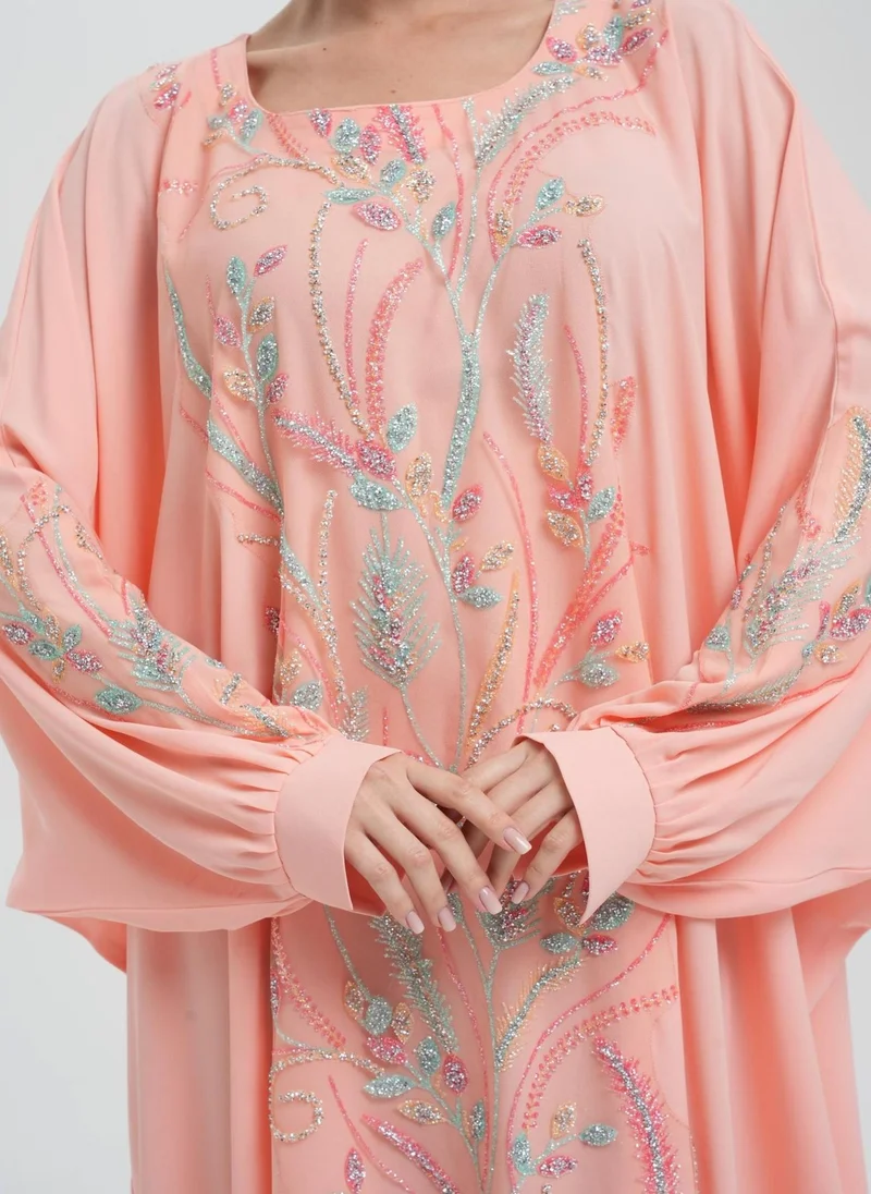Meem by Mariyah  Embellished kaftaan for Women | Best Price UAE