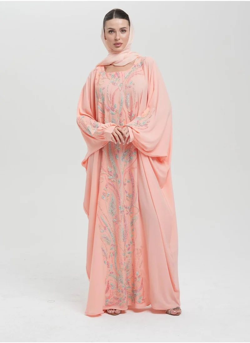 Meem by Mariyah  Embellished kaftaan for Women | Best Price UAE