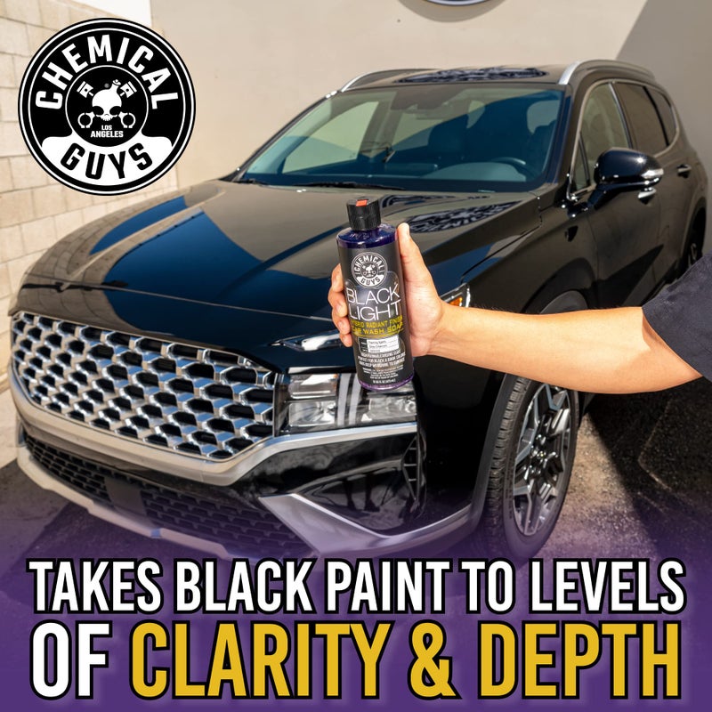 Chemical Guys CWS61916 Black Light Foaming Car Wash Soap(Works with Foam Cannons, Foam Guns or Bucket Washes)Safe for Cars,Trucks,Motorcycles,RVs&More,16 fl oz, Black Cherry Scent(packaging may Vary) - Image 2