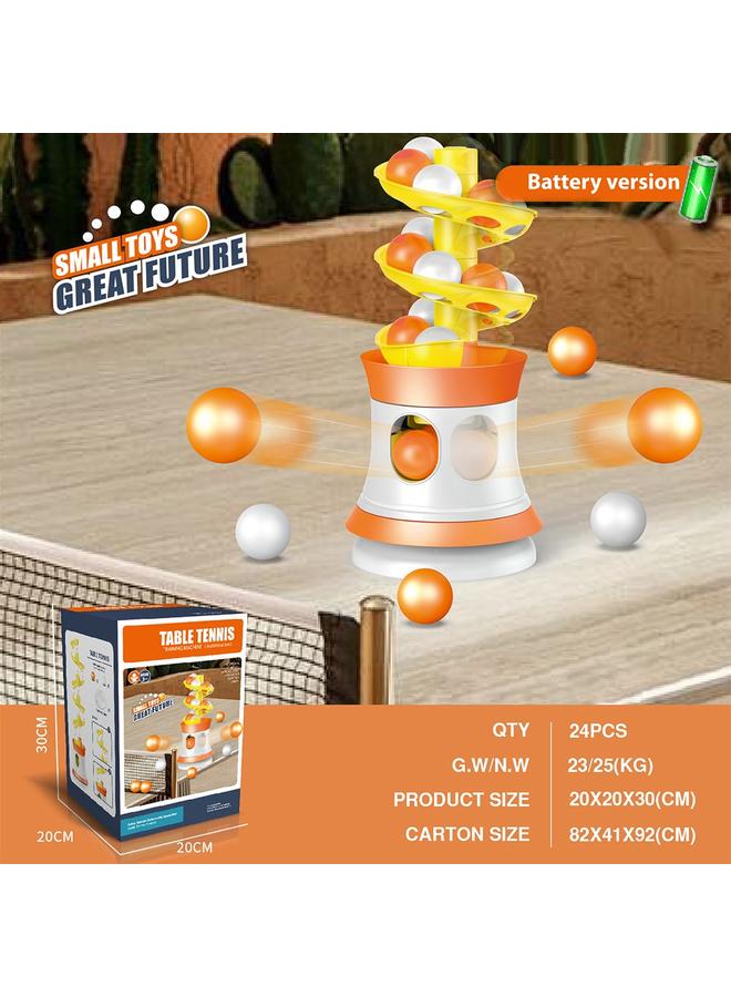 Bluejw Electric Table Tennis Trainer 3-5 Years Old Remote Control Table Tennis Ball Machine Toy - Image 4