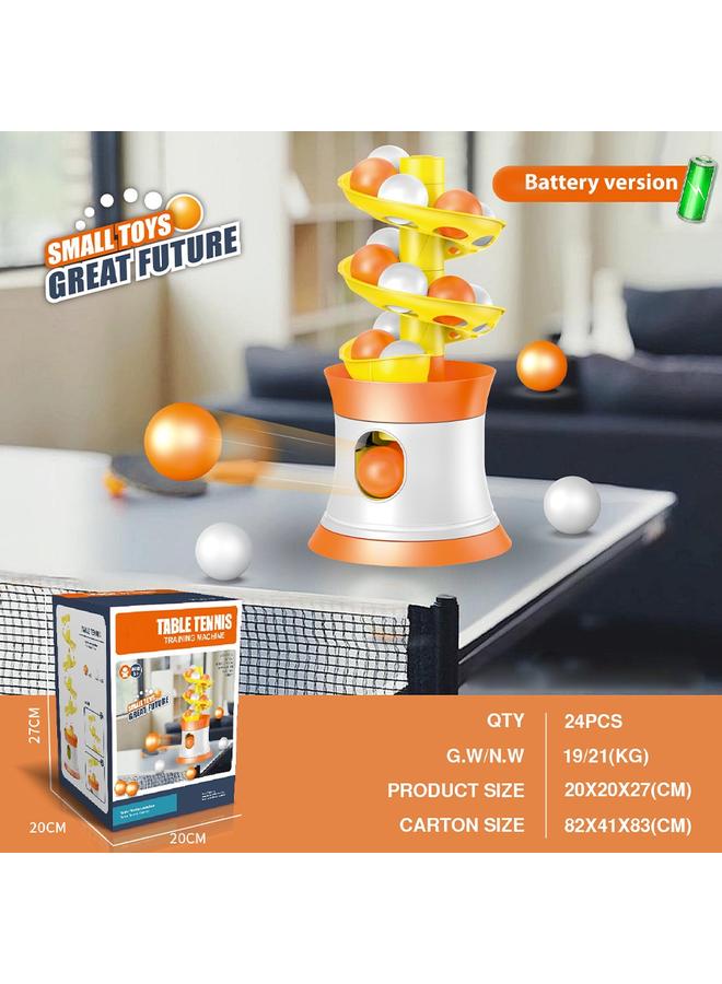 Bluejw Electric Table Tennis Trainer 3-5 Years Old Remote Control Table Tennis Ball Machine Toy - Image 5