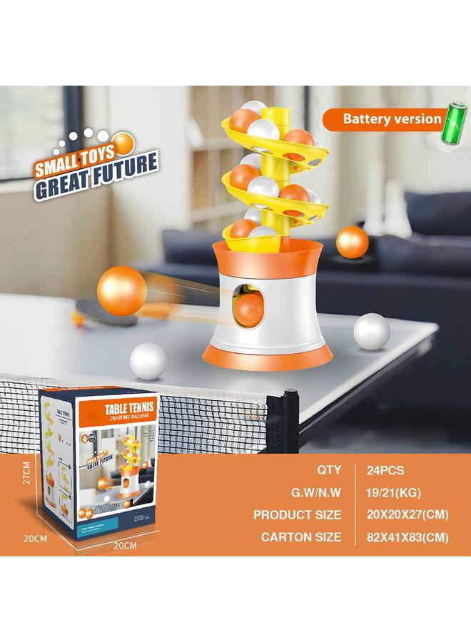 Bluejw Electric Table Tennis Trainer 3-5 Years Old Remote Control Table Tennis Ball Machine Toy - Image 3