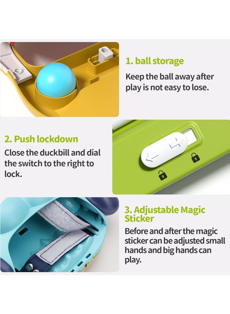 KASTWAVE Toss and Catch Ball Game, 2 Pcs Beach Toys for Kids, Family Toys Games with 2 Catch Launcher and 14 Balls, Outdoor Yard Games Beach Toys for Ages 3-12 Years Old Boys Girls Adults - Image 5