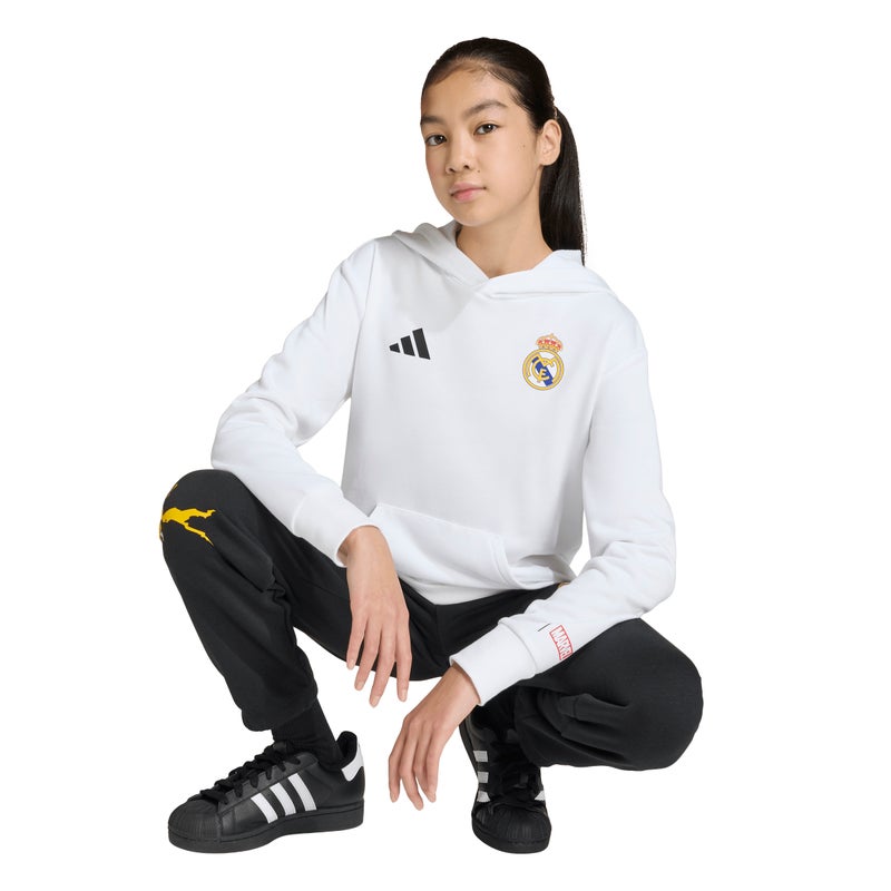 Adidas Real Madrid Avengers Hoodie Kids - White - Image 2