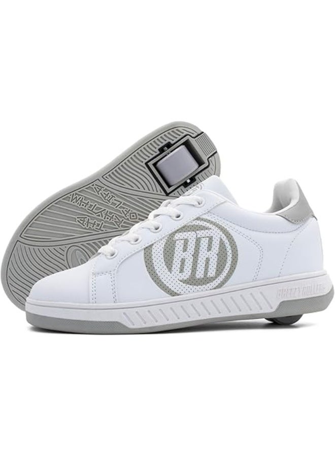 BREEZYROLLERS BREEZY ROLLERS shoes with wheels for children, Roller skates sneakers kids, From children's street shoes to roller skates in a few seconds, Patented click system, Trainers with wheels for girls & boys - Image 1