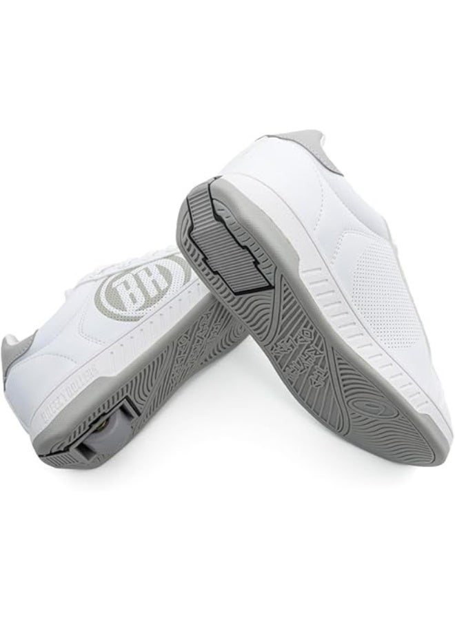 BREEZYROLLERS BREEZY ROLLERS shoes with wheels for children, Roller skates sneakers kids, From children's street shoes to roller skates in a few seconds, Patented click system, Trainers with wheels for girls & boys - Image 2