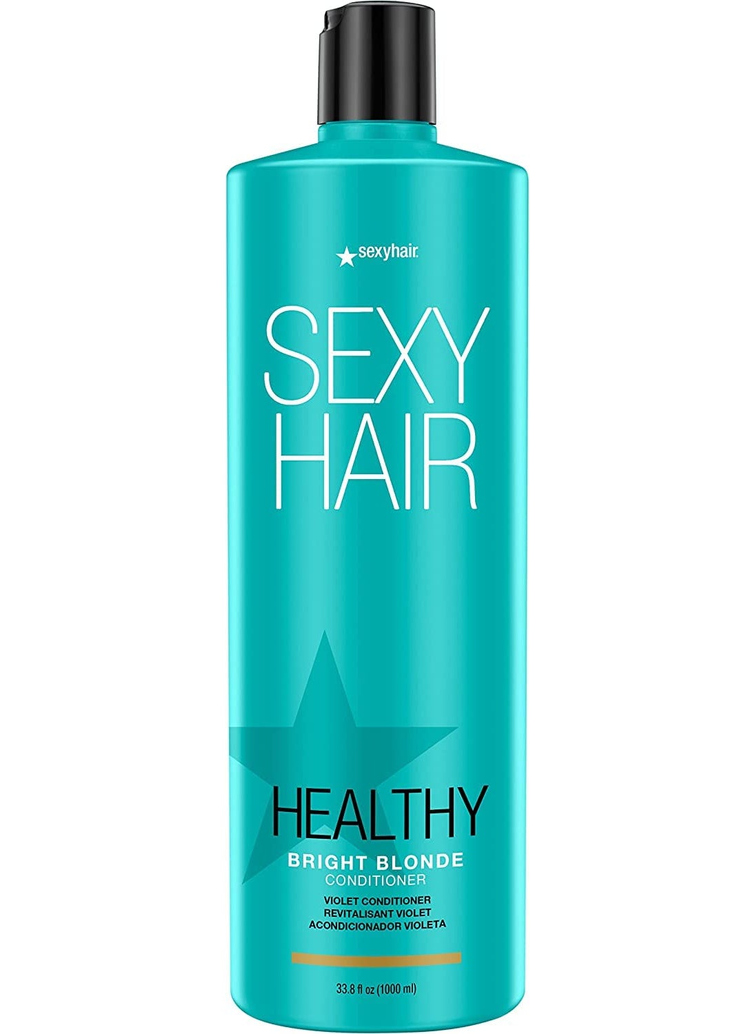 Sexy Hair - SexyHair Healthy Bright Blonde Violet Conditioner, 33.8 Oz | Helps Counteract Brassiness | SLS and SLES Sulfate Free | All Hair Types - Image 1