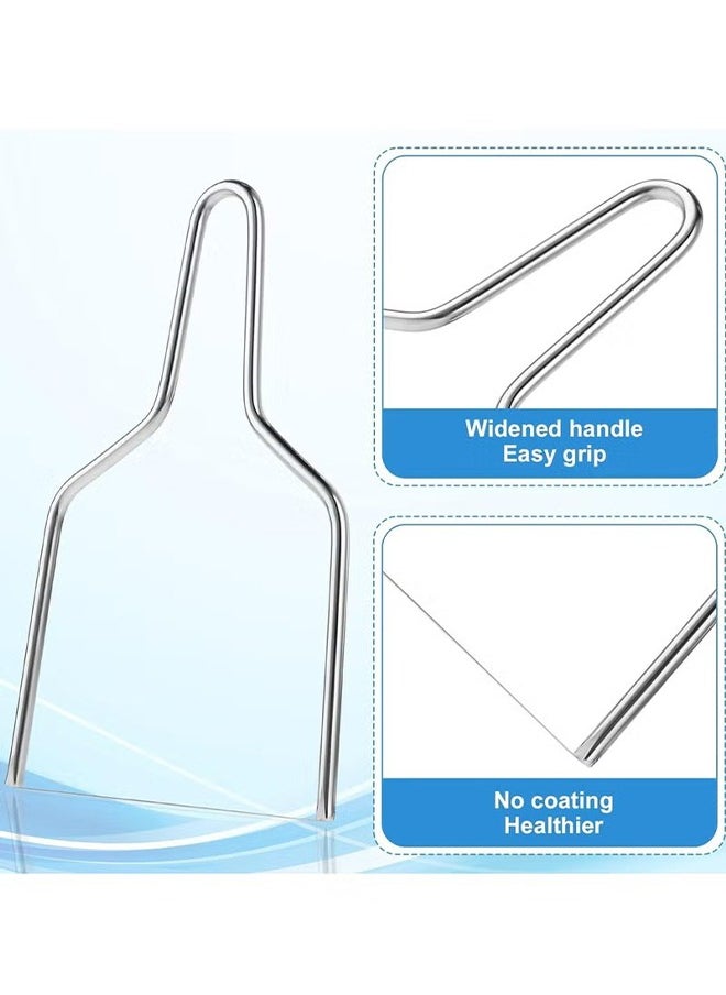 HY Cheese slicer stainless steel butter slicer with thread Y-shaped butter cheese slicer quick cutting cheese kitchen tool  - Image 2
