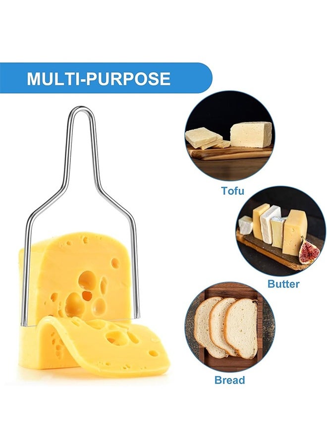 HY Cheese slicer stainless steel butter slicer with thread Y-shaped butter cheese slicer quick cutting cheese kitchen tool  - Image 3
