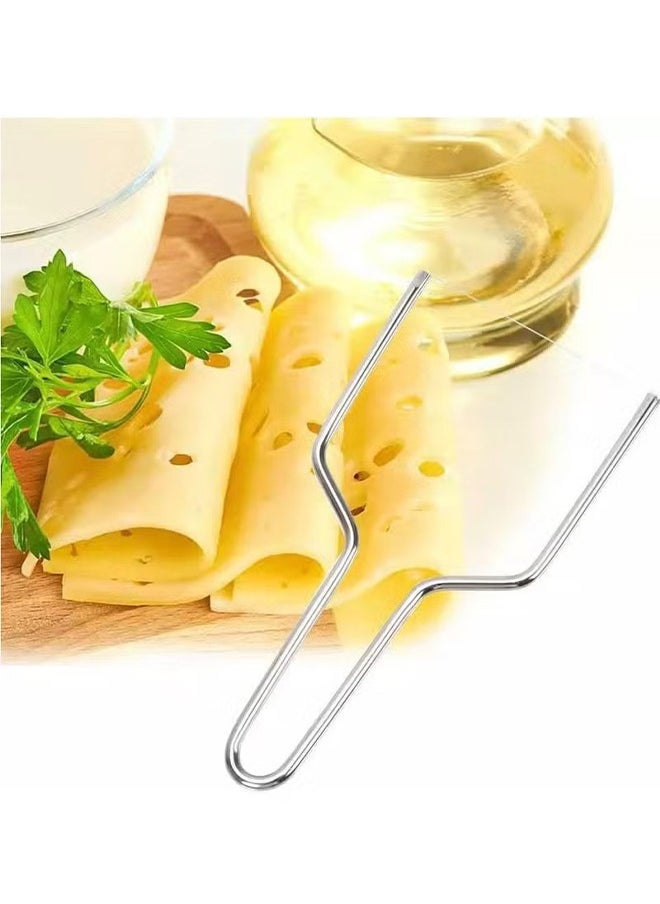 HY Cheese slicer stainless steel butter slicer with thread Y-shaped butter cheese slicer quick cutting cheese kitchen tool  - Image 4