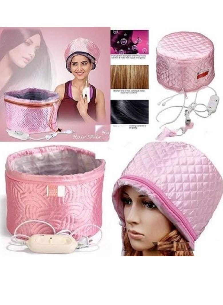 general Hair Care Thermal Cap with Beauty Steamer Heating Nourishing Hair Steamer for Women - Image 4
