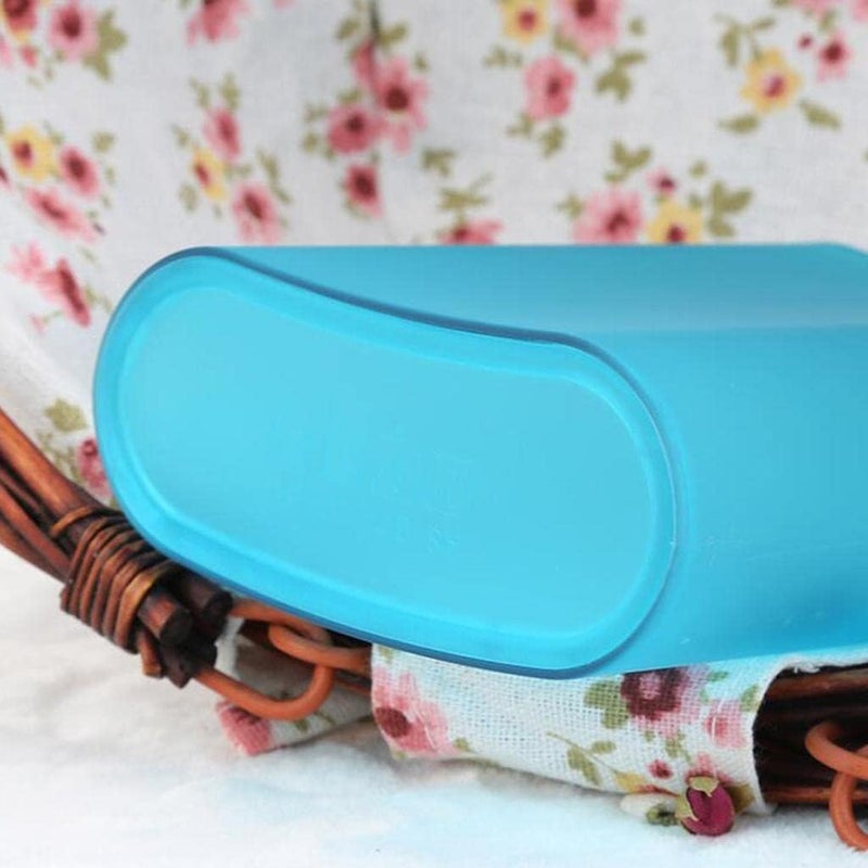 klarako Portable Stylish Flat BPA Free Drink Bottle/Water Bottle, Notebook Design Sports Drinking Bottle, Blue, 16x10.1cm - Image 4