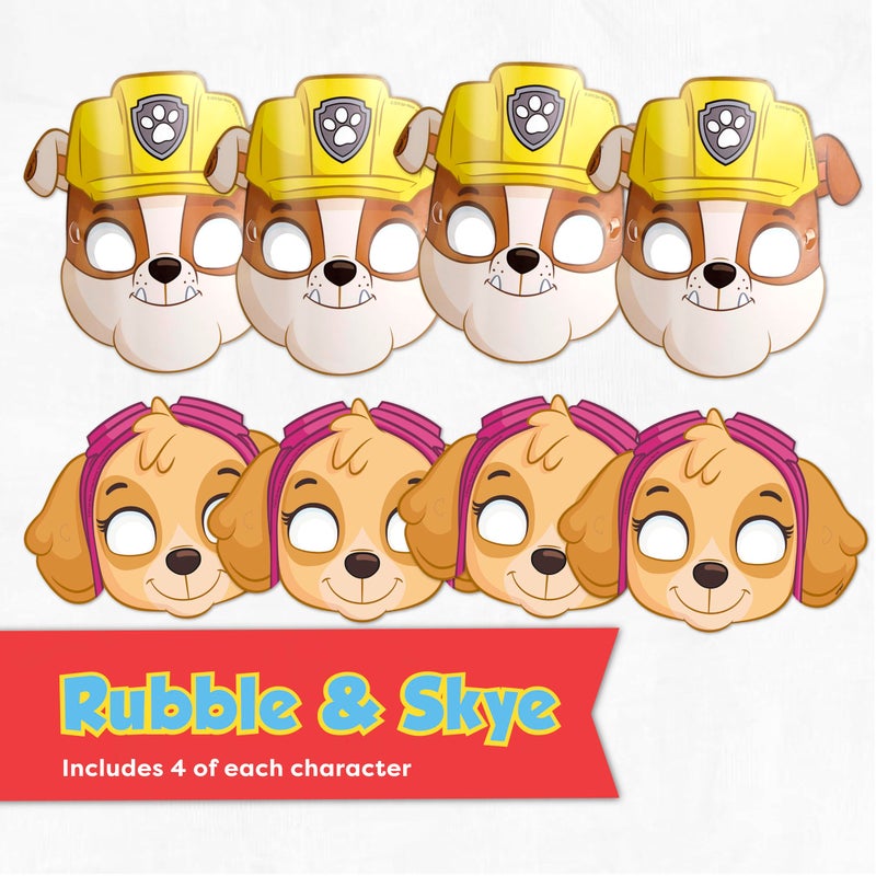 Unique Paw Patrol Party Favors and Birthday Decorations | Paw Patrol Masks 16 Pack | Officially Licensed Party Supplies - Image 5