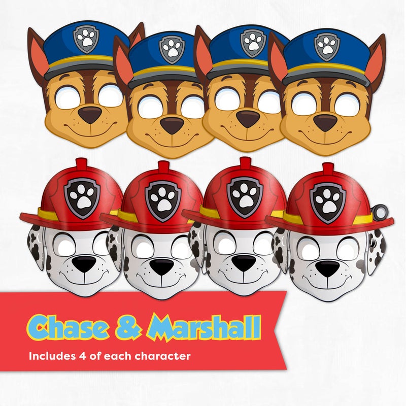 Unique Paw Patrol Party Favors and Birthday Decorations | Paw Patrol Masks 16 Pack | Officially Licensed Party Supplies - Image 4