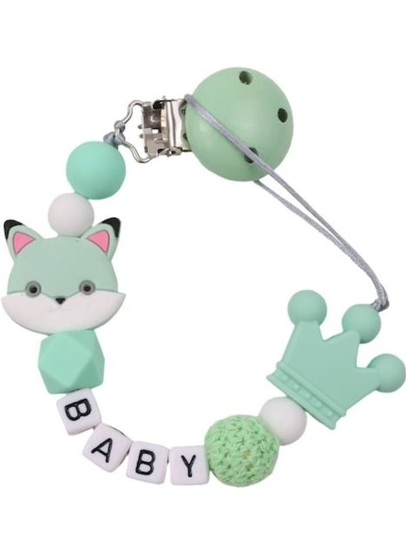 اليشمك سلسلة لهاية للأطفال بتصميم لطيف من السيليكون مضاد للانزلاق من قطعة واحدة - Image 5