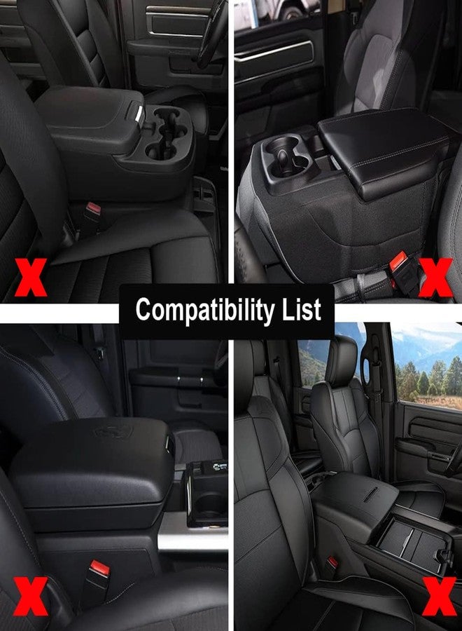 GIANT PANDA Center Console Cover for RAM 2002-2012 with Jump Seat, Fits Dodge RAM 1500, 2500, 3500 - Image 4