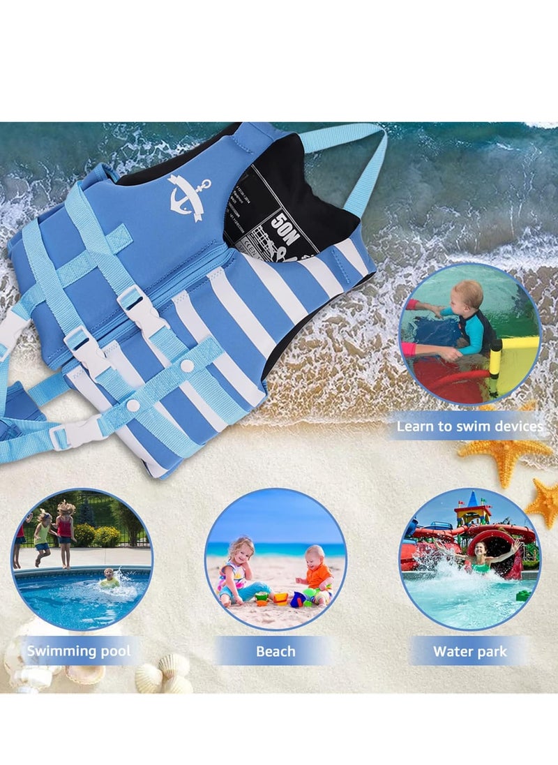 SYOSI Kids Swim Vest Toddlers Swimming Buoyancy Floation for Learn to Age 1-9 Years/15-22 kilograms, for Boys Girls Swimwear Toddler Flotaties Pool  Size M  - Image 2
