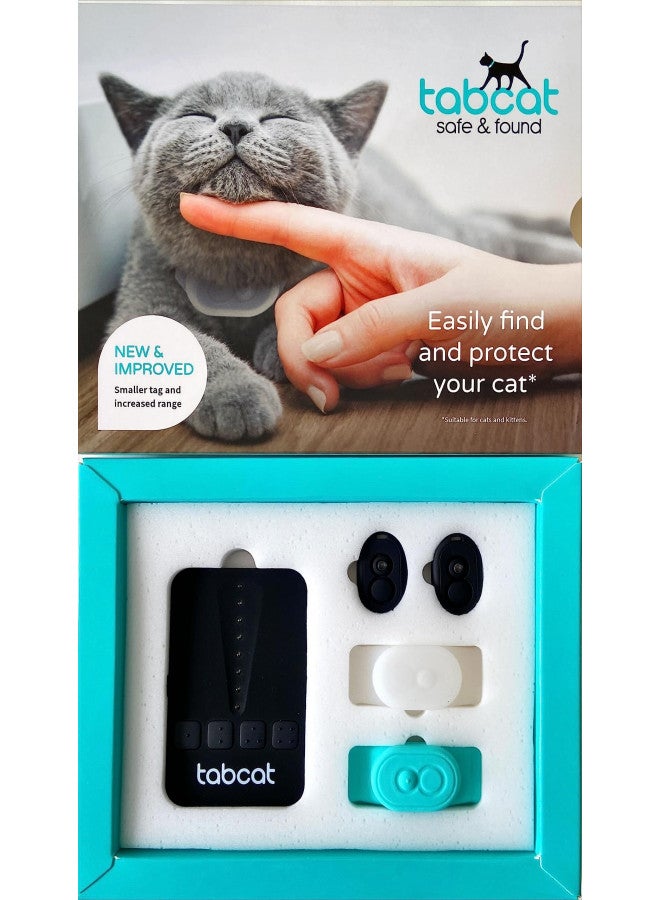 TabCat Homing Tags تابكات V2 متتبع للقطط والقطط الصغيرة - أكثر دقة من نظام تحديد المواقع - بدون اشتراك شهري - يتضمن 2 علامة تحديد ومجموعتين من الحافظات المقاومة للماء - للقطط الداخلية والخارجية - علامات صغيرة وخفيفة الوزن - Image 3