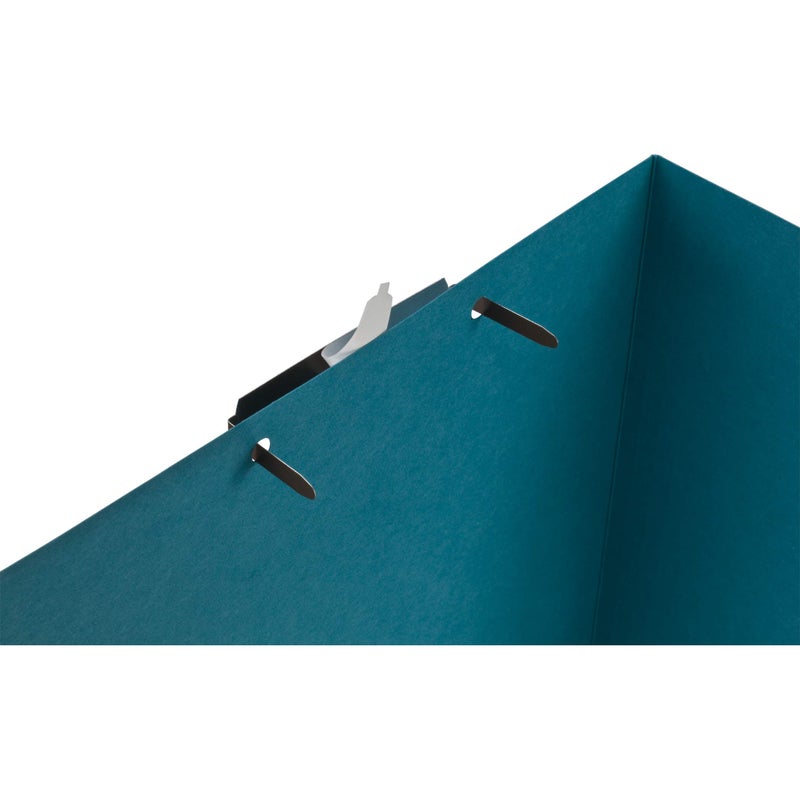 Officemate Self-Adhesive Prong Fasteners, Enamel Finish, 1 inch Capacity, 2.75 Inch Base, Box of 100 (99875), Matte Brown - Image 2