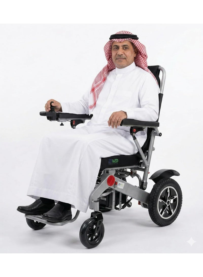 ZidMed Electric wheelchair - manual folding - Image 4