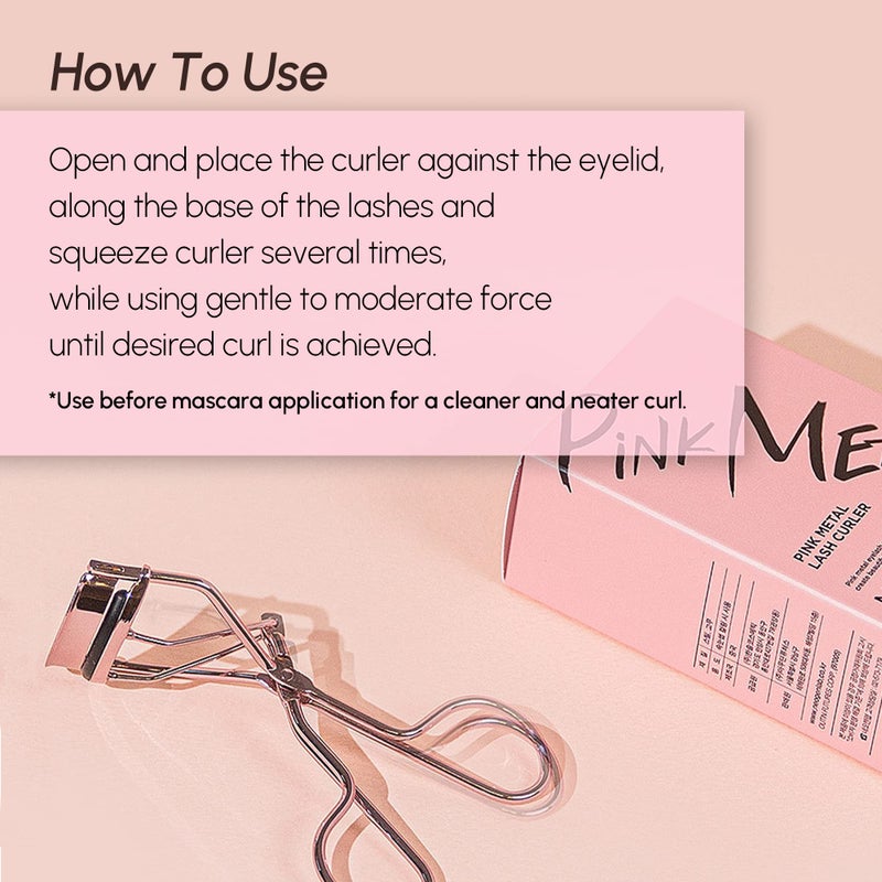 DERMALOGY by NEOGENLAB Eye Makeup (Pink Eyelash Curler) - Image 3