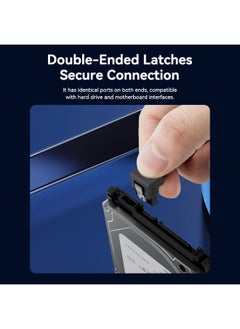 فينشن كابل VENTION SATA3.0 بطول 0.5 متر باللون الأزرق، رقم الموديل KDDSD  - Image 2