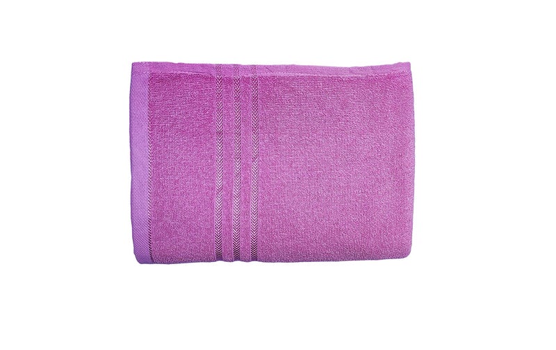 Space Fly 100% Cotton 2 Piece Towel for Bath, Bathroom Bath Towel for Men and Woman Lightweight (Green Pink Color) - Image 3