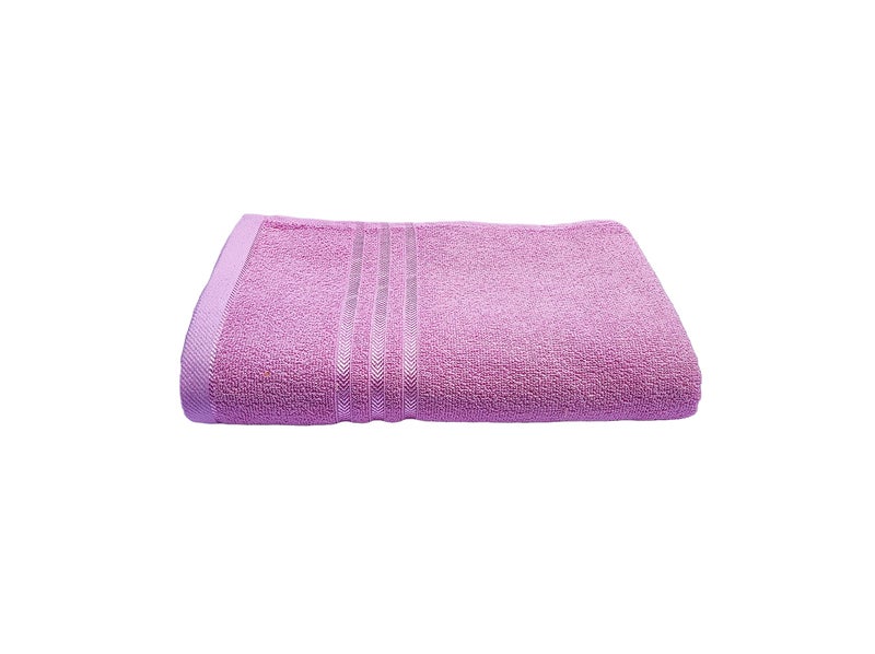 Space Fly 100% Cotton 2 Piece Towel for Bath, Bathroom Bath Towel for Men and Woman Lightweight (Green Pink Color) - Image 5