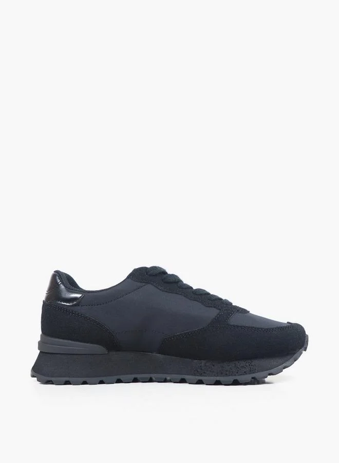 Gap BLACK Women Lace-Up Ankle Sneakers for Women | Best Price UAE